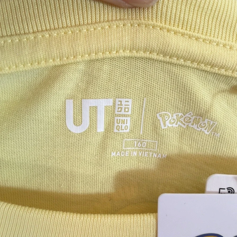 NWT Pokémon Kids Shirt Uniqlo Japan Exclusive Limited Pikachu  160cm 14-16